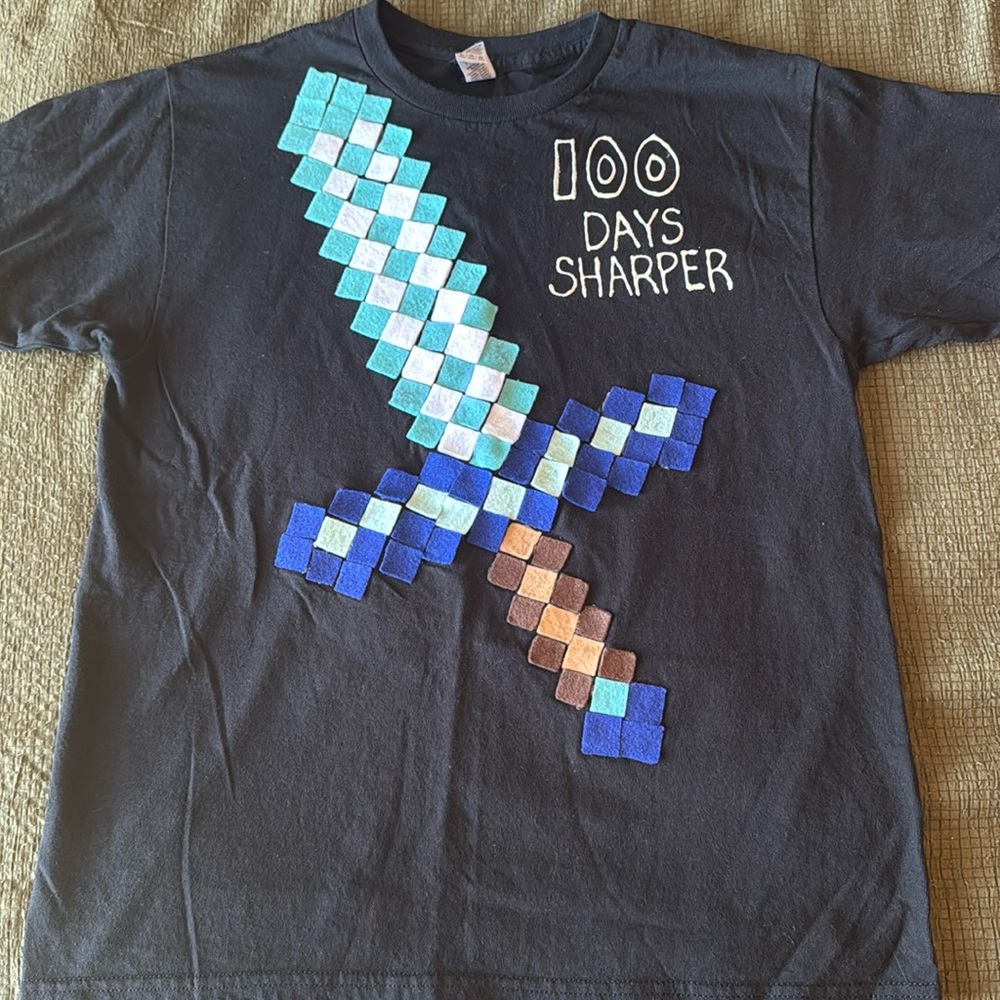 Handmade 100-day shirt